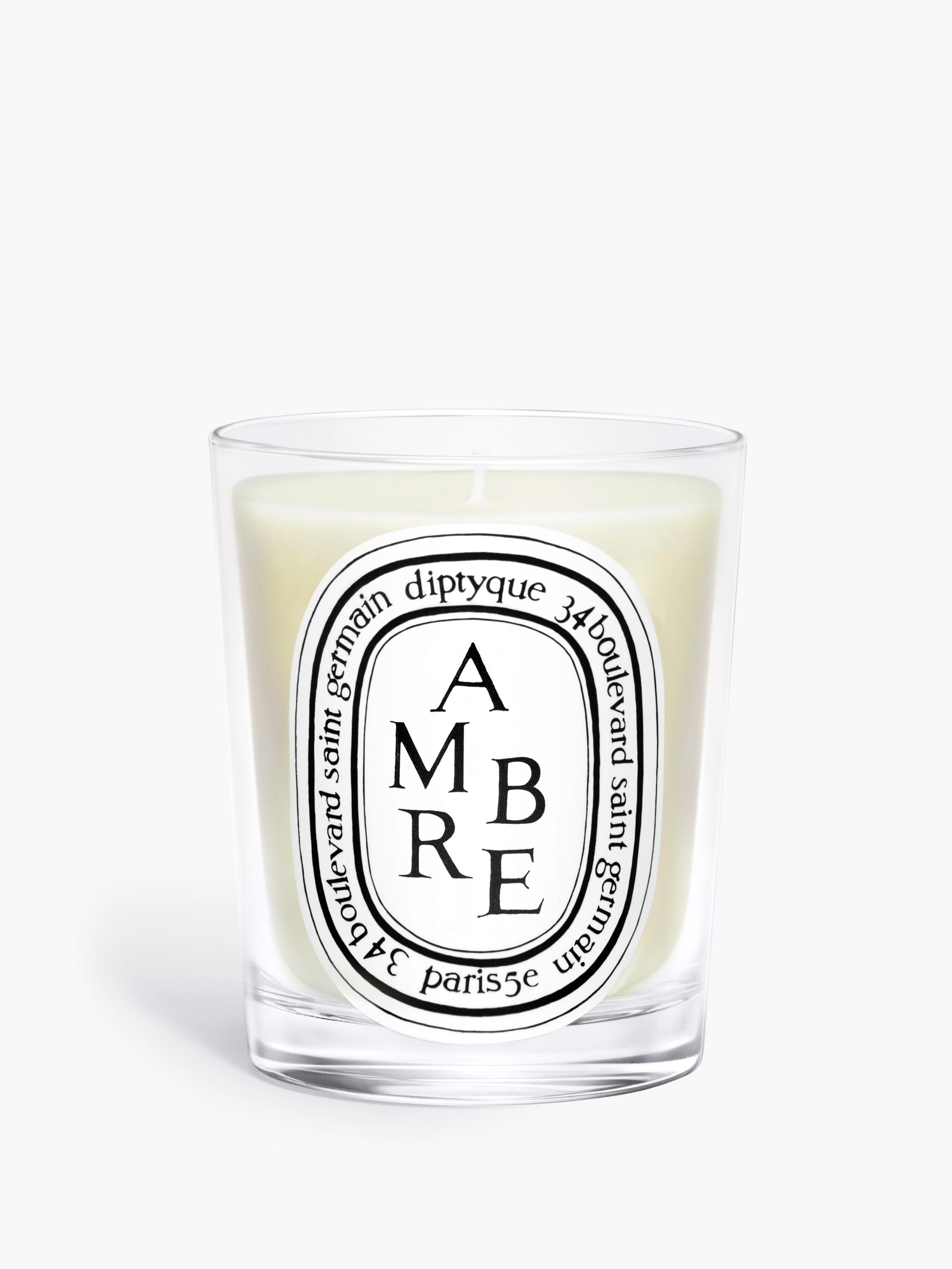Ambre - Bougie modèle classique