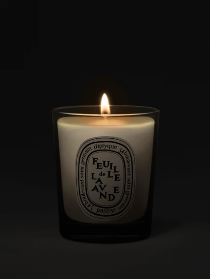 Feuille de Lavande (Lavender Leaf) - Small Candle