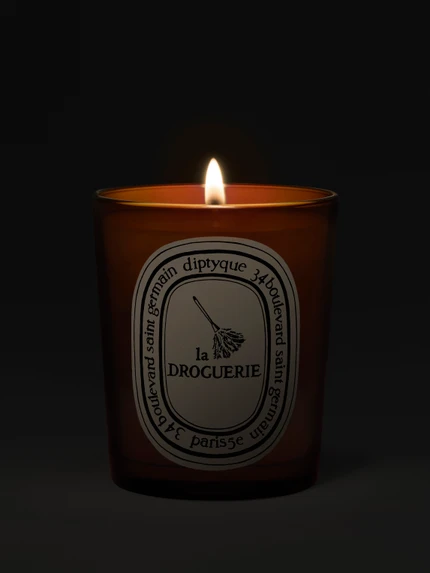 La Droguerie - Odor removing candle with basil