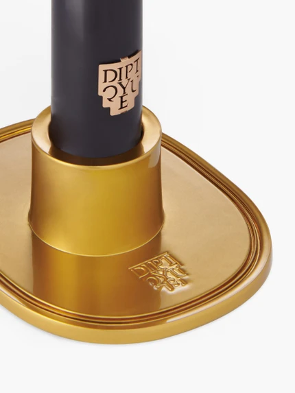 Oval candle holder - For taper candles