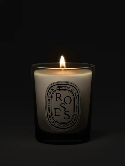 Roses - Small Candle
