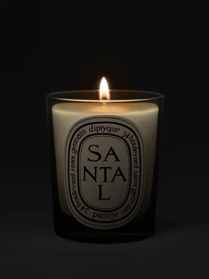 Santal - Bougie modèle classique