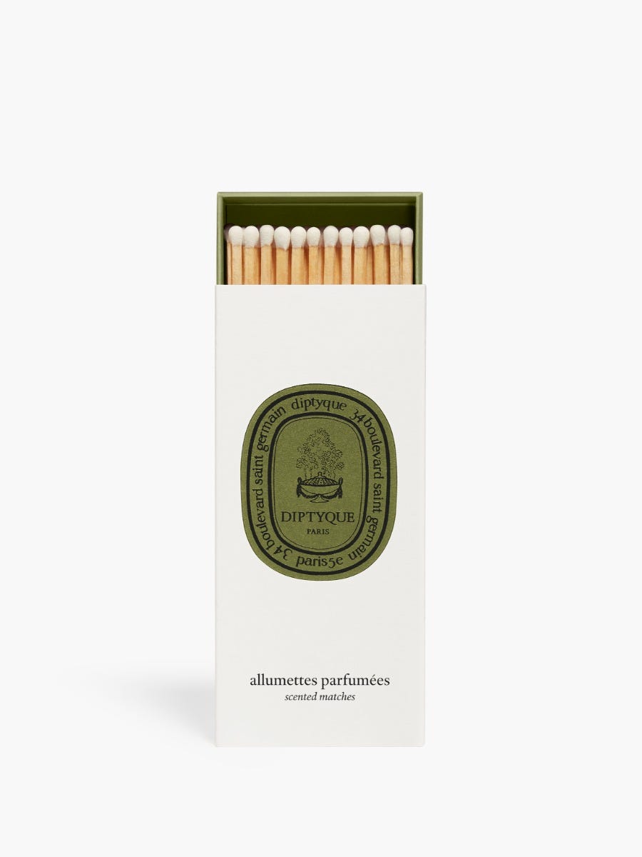 Temple des Mousses (Moss Temple) - Scented matches