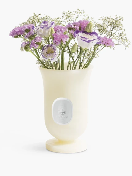 White Medicis Vase - Small