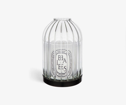 Photophore Côtes Plates - Pour bougie modèle classique